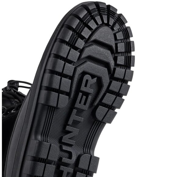 Hunter Women's Skylar Waterproof Duck Boots in Black - Picture 4 of 8